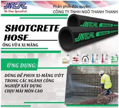 Ống Phun Vữa /Xi-măng ướt (Shotcrete)